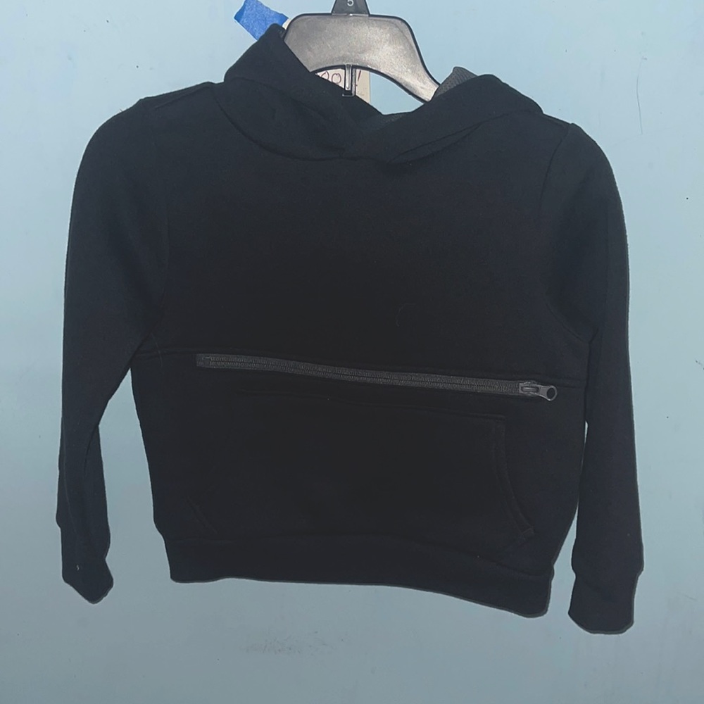 Colorful Planet Boys Black Hoodie NWT